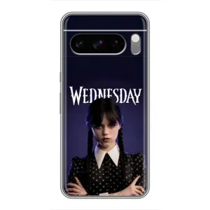 Чехлы с принтом Уэнсдей на Google Pixel 8 Pro (Wednesdey)