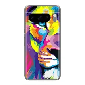 Чехол с картинкой на Google Pixel 8 Pro (Яркий Лев)