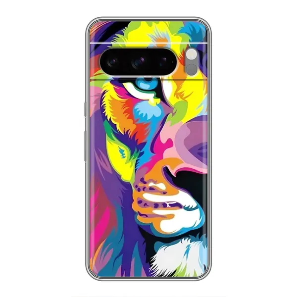 Чехол с рисунком «Яркий Лев» для Google Pixel 8 Pro Чехол с рисунком «Яркий Лев» для Google Pixel 8 Pro