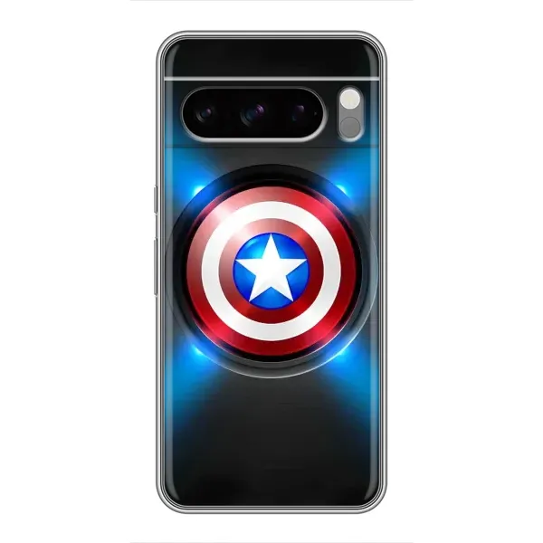 Чохол з малюнком «Яскраий Щит Капітана» для Google Pixel 8 Pro Чохол з малюнком «Яскраий Щит Капітана» для Google Pixel 8 Pro