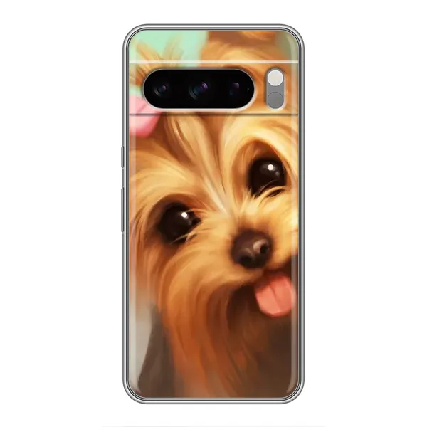 Чехол с рисунком «Йоршенский терьер» для Google Pixel 8 Pro Чехол с рисунком «Йоршенский терьер» для Google Pixel 8 Pro