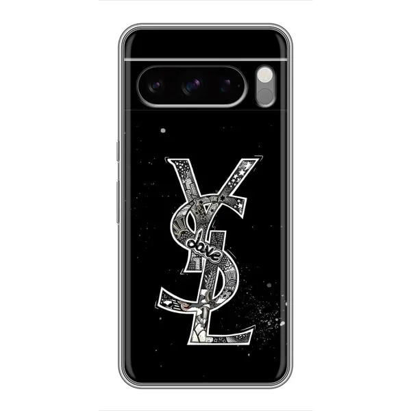 Чехол с рисунком «YSL» для Google Pixel 8 Pro