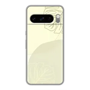 Чохол квітковий дизайн для Google Pixel 8 Pro (Зелений фон)