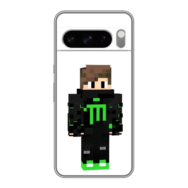 Чехол с рисунком «Зеленый мальчик» для Google Pixel 8 Pro Чехол с рисунком «Зеленый мальчик» для Google Pixel 8 Pro