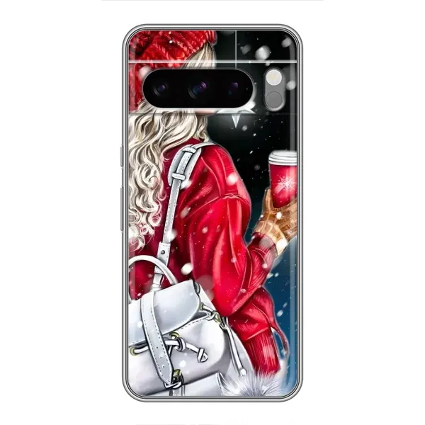 Чехол с рисунком «Зима пришла» для Google Pixel 8 Pro