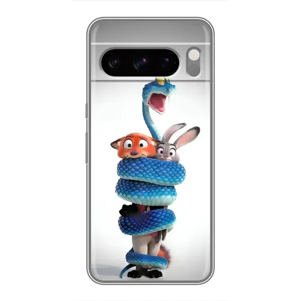 Чехол с рисунком «Змея Зоо» для Google Pixel 8 Pro Чехол с рисунком «Змея Зоо» для Google Pixel 8 Pro