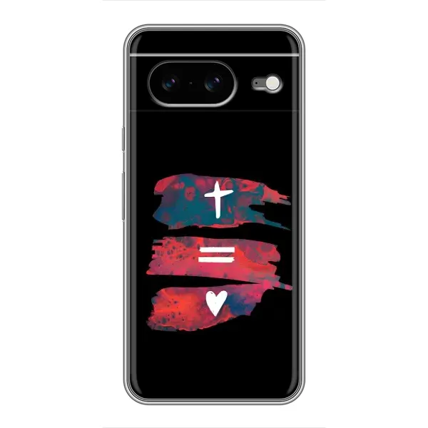 Чехол с рисунком «Атрибутика» для Google Pixel 8 Чехол с рисунком «Атрибутика» для Google Pixel 8