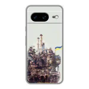 Чехлы на военную тематику для Google Pixel 8 (Азовсталь)