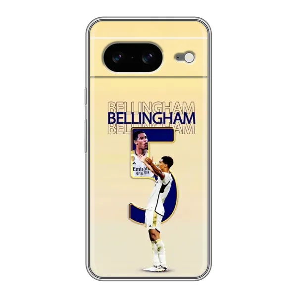 Чехол с рисунком «Беллингем ,Реал 5» для Google Pixel 8