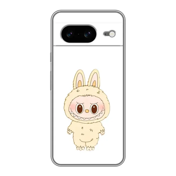 Чехол с рисунком «Бежевый Лабубу» для Google Pixel 8 Чехол с рисунком «Бежевый Лабубу» для Google Pixel 8