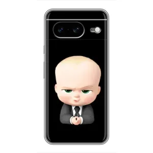 Мультяшний принт на Чохол для Гугул Піксель 8 (Бос)