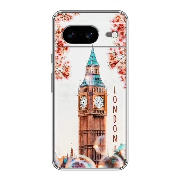 Чохол з малюнком «Годинник Лондон» для Google Pixel 8