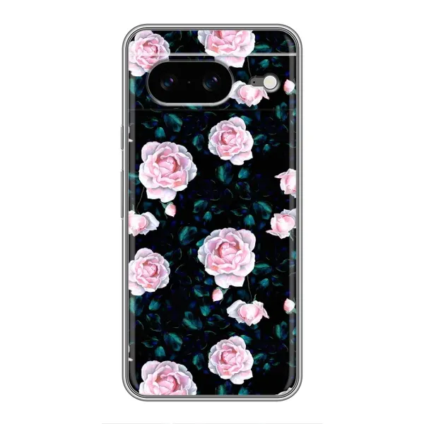 Чехол с рисунком «Чайные розы» для Google Pixel 8 Чехол с рисунком «Чайные розы» для Google Pixel 8