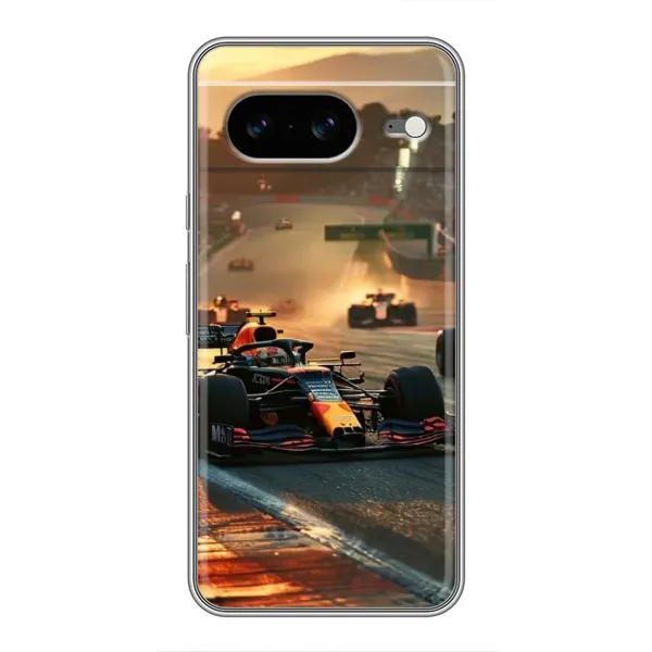 Чехол с рисунком «Чемпионат ф1» для Google Pixel 8 Чехол с рисунком «Чемпионат ф1» для Google Pixel 8