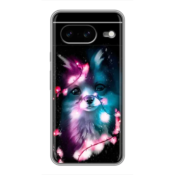 Чехол с рисунком «Черная Лиса» для Google Pixel 8 Чехол с рисунком «Черная Лиса» для Google Pixel 8