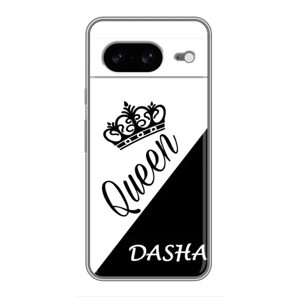 Чехол с рисунком «DASHA» для Google Pixel 8