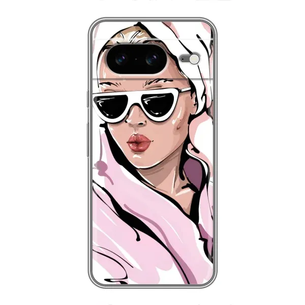 Чехол с рисунком «Девушка в халате» для Google Pixel 8 Чехол с рисунком «Девушка в халате» для Google Pixel 8