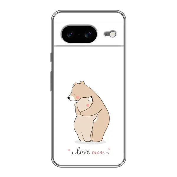 Чехол с рисунком «Для мам» для Google Pixel 8 Чехол с рисунком «Для мам» для Google Pixel 8