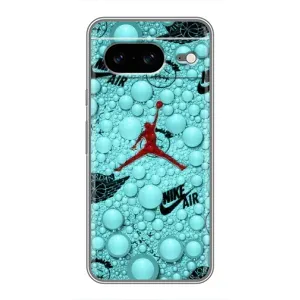 Силиконовый Чехол Nike Air Jordan на Гугул Пиксель 8 (Джордан Найк)