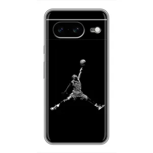 Силиконовый Чехол Nike Air Jordan на Гугул Пиксель 8 (Джордан)