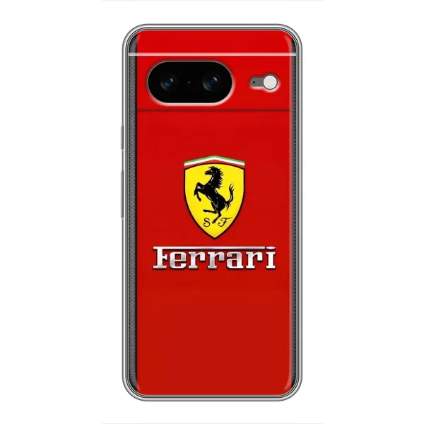 Чехол с рисунком «Ferrari Logo» для Google Pixel 8 Чехол с рисунком «Ferrari Logo» для Google Pixel 8