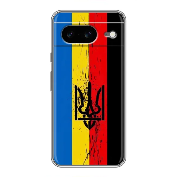 Чехол с рисунком «Флаг УПА» для Google Pixel 8 Чехол с рисунком «Флаг УПА» для Google Pixel 8