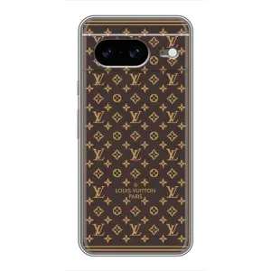 Силиконовый чехол для Google Pixel 8 (ФОН Louis Vuitton Paris)