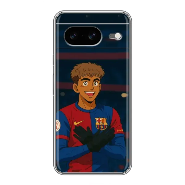 Чехол с рисунком «Футболист Ямаль» для Google Pixel 8 Чехол с рисунком «Футболист Ямаль» для Google Pixel 8