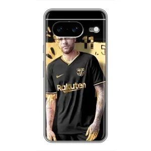 Силиконовый Чехол Google Pixel 8 (Gold Neymar)