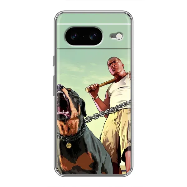 Чохол з малюнком «GTA» для Google Pixel 8 Чохол з малюнком «GTA» для Google Pixel 8