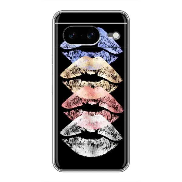 Чехол с рисунком «Губы» для Google Pixel 8 Чехол с рисунком «Губы» для Google Pixel 8