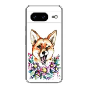 Чехол с Лисичкой для Google Pixel 8 (Хитрая лиса)