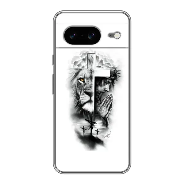 Чехол с рисунком «История Христа» для Google Pixel 8 Чехол с рисунком «История Христа» для Google Pixel 8