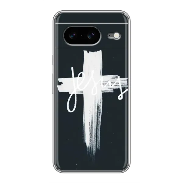 Чехол с рисунком «Jesus» для Google Pixel 8 Чехол с рисунком «Jesus» для Google Pixel 8