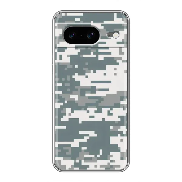 Чехол с рисунком «Камуфляжный Хаки» для Google Pixel 8 Чехол с рисунком «Камуфляжный Хаки» для Google Pixel 8