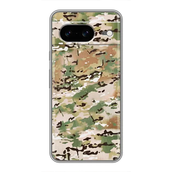 Чехол с рисунком «Камуфляжный» для Google Pixel 8 Чехол с рисунком «Камуфляжный» для Google Pixel 8