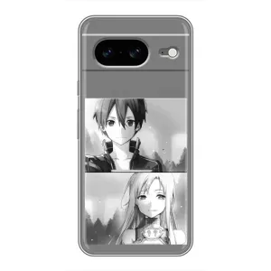 Чохли з героями АНИМЕ на Google Pixel 8 (Кіріто-Асуна)