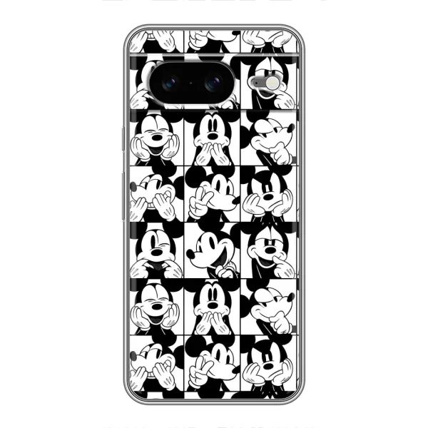 Чохол з малюнком «Колаж Микки Маус» для Google Pixel 8 Чохол з малюнком «Колаж Микки Маус» для Google Pixel 8