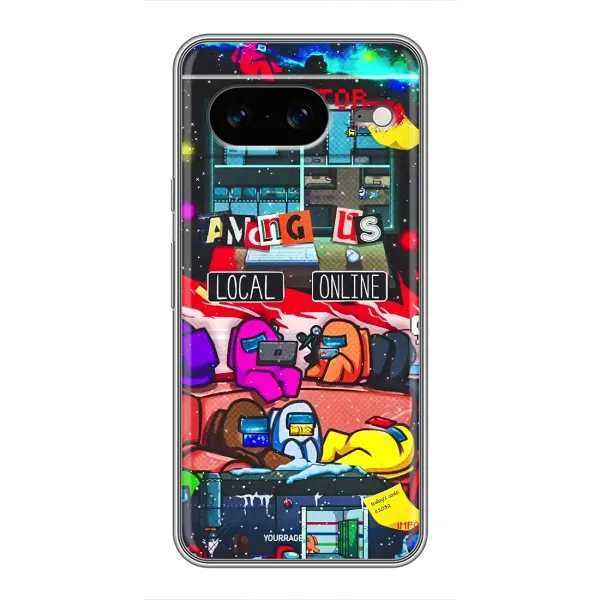 Чехол с рисунком «Команда 2» для Google Pixel 8