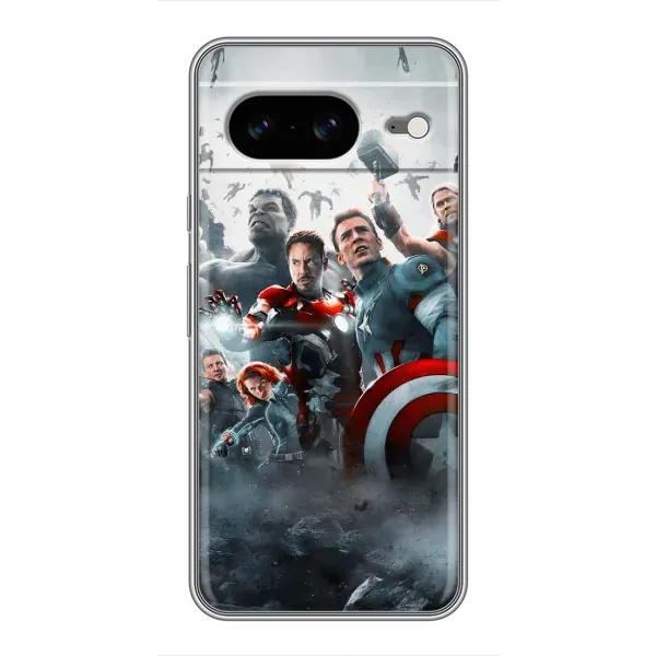 Чехол с рисунком «Команда марвел» для Google Pixel 8