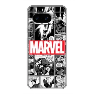 Силиконовый Чехол для Google Pixel 8 (Комикс Марвел)
