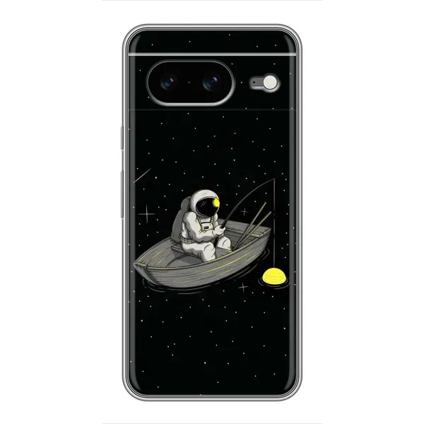 Чехол с рисунком «Космонавт на рыбалке» для Google Pixel 8 Чехол с рисунком «Космонавт на рыбалке» для Google Pixel 8