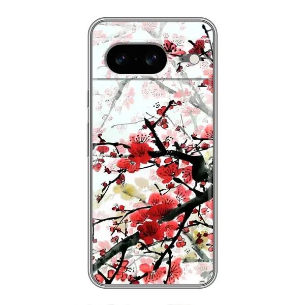 Чехол с рисунком «Красивая Сакура» для Google Pixel 8 Чехол с рисунком «Красивая Сакура» для Google Pixel 8