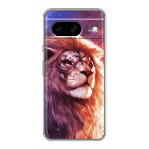 Чехол с картинкой на Google Pixel 8 (Красочный ЛЕВ)