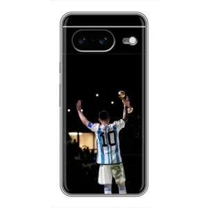 Чехлы Лео Месси Аргентина для Google Pixel 8 (Лео Чемпион)