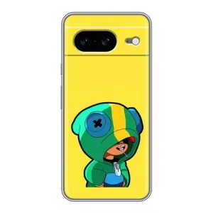 Чехол Бравл Старс для Google Pixel 8 (Леон (LEON))