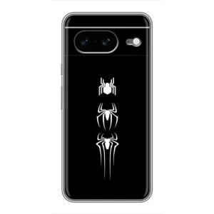 Чехол Супергерой Человека Паука на Google Pixel 8 (Лого паука)