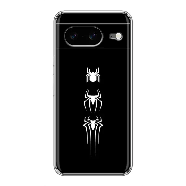 Чехол с рисунком «Лого паука» для Google Pixel 8 Чехол с рисунком «Лого паука» для Google Pixel 8