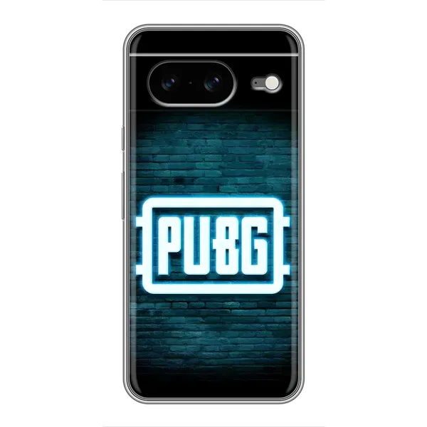 Чехол с рисунком «Лого PUBG» для Google Pixel 8 Чехол с рисунком «Лого PUBG» для Google Pixel 8
