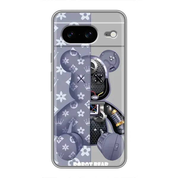 Чехол с рисунком «Медведь Louis Vuitton» для Google Pixel 8